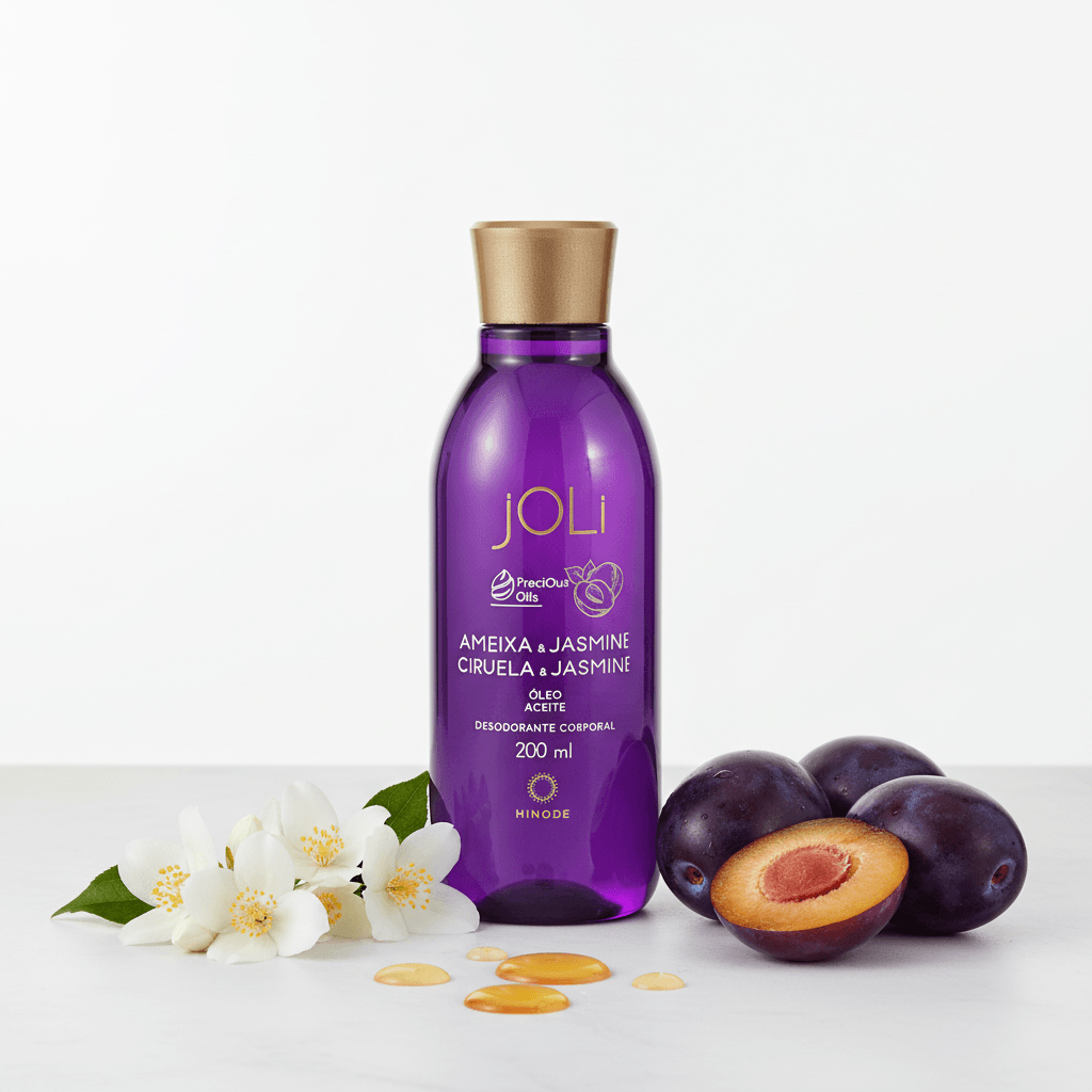 Imagem 10 de Óleo Desodorante Corporal Joli Ameixa e Jasmine 200ml